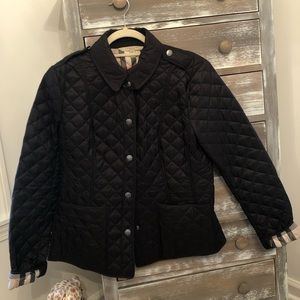 Burberry Quilted Women’s Coat LARGE